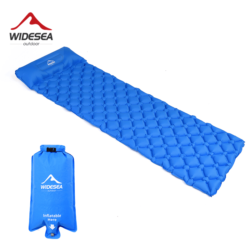 Camp Pillow Compressible - Widesea Sleeping Pad Inflatable Air ที่นอนกลางแจ้งเฟอร์นิเจอร์