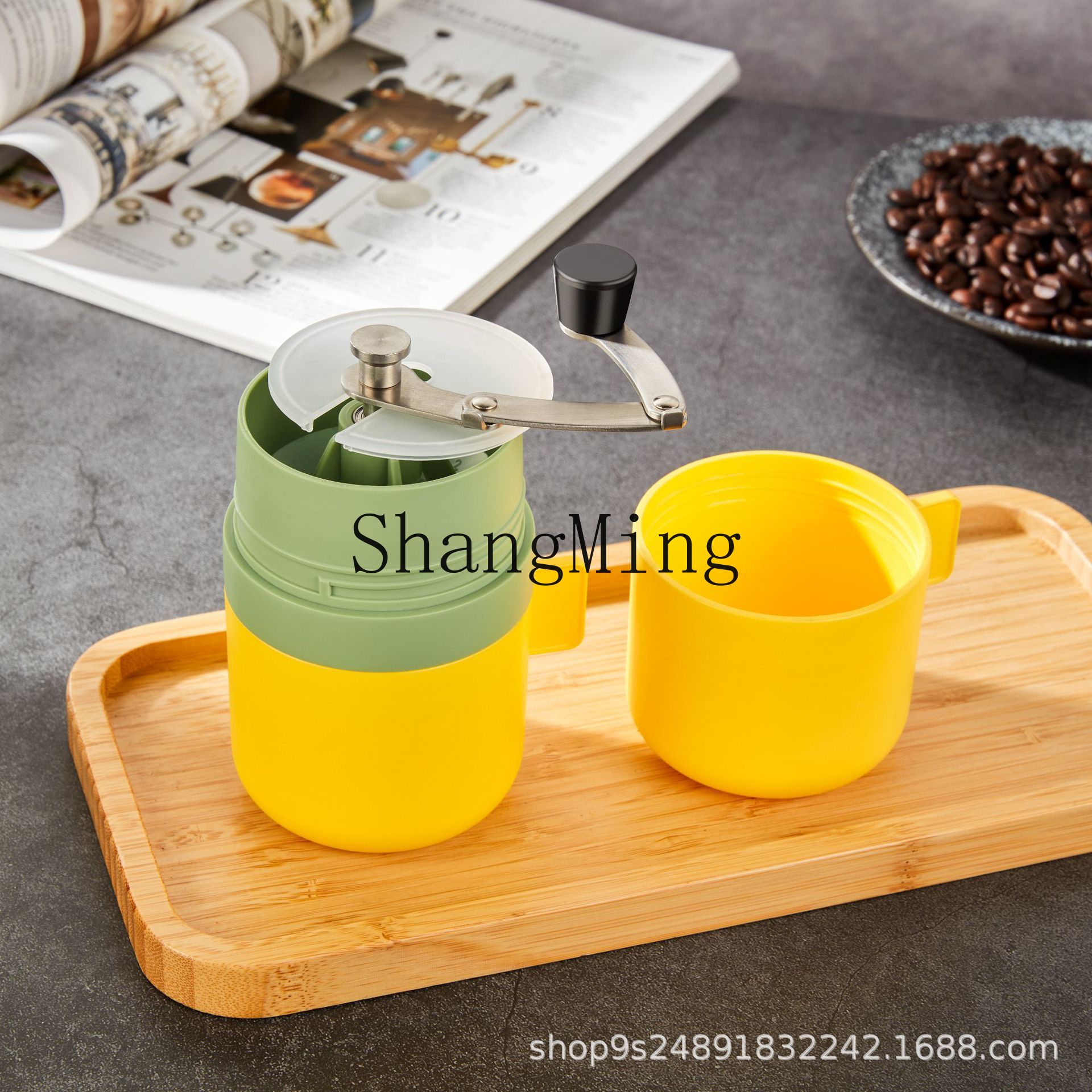 Zd Outdoor Camping - ZD แก้วกาแฟอเนกประสงค์พร้อมเครื่องบดในตัว แบบพกพา ขนาดเล็ก เหมาะสำหรับการตั้งแคมป์กลางแจ้ง