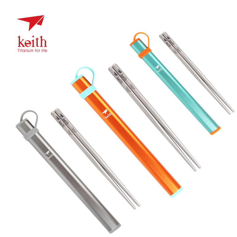 Travel Outdoor Camping Youtube - Keith Titanium Hollow Square ตะเกียบตั้งแคมป์เดินทางปิคนิคอาหาร Chop
