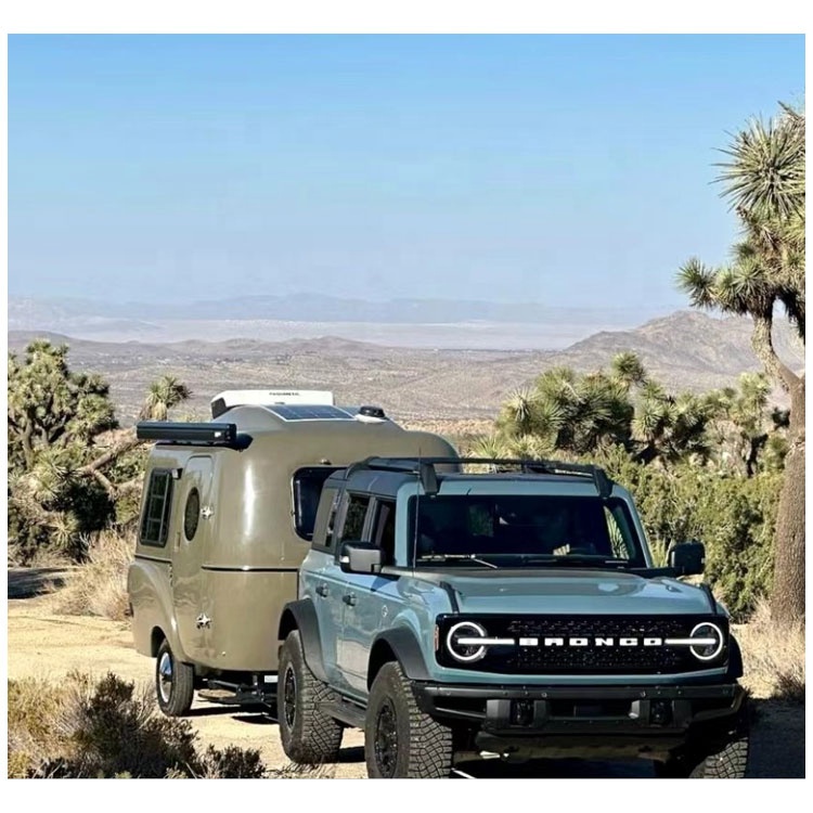 Outdoor Camping Australia - รถพ่วงแคมป์ปิ้งขนาดเล็กแบบกำหนดเองได้ น้ำหนักเบา ขับเคลื่อน 4 ล้อ สำหรับลากจูงในออสเตรเลีย