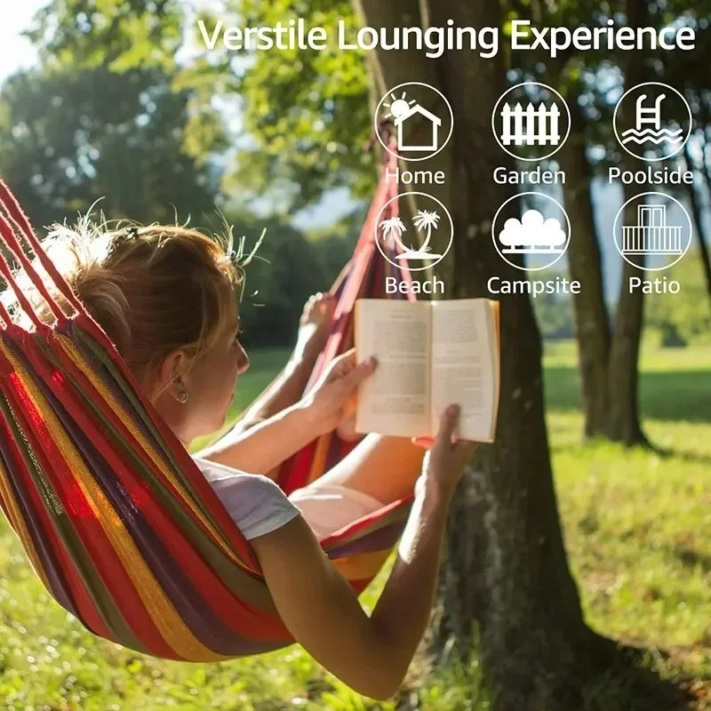 เปลญวนผ้าใบสำหรับตั้งแคมป์กลาง - Camping Hammock บทวิจารณ์และราคา