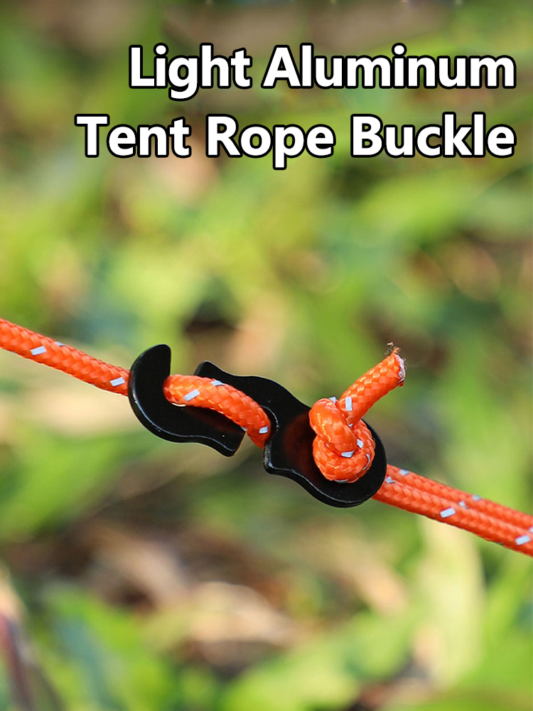 5/10pcs ปรับเต็นท์เชือกหัวเข็ม - Outdoor Camping Extension Cord บทวิจารณ์และราคา
