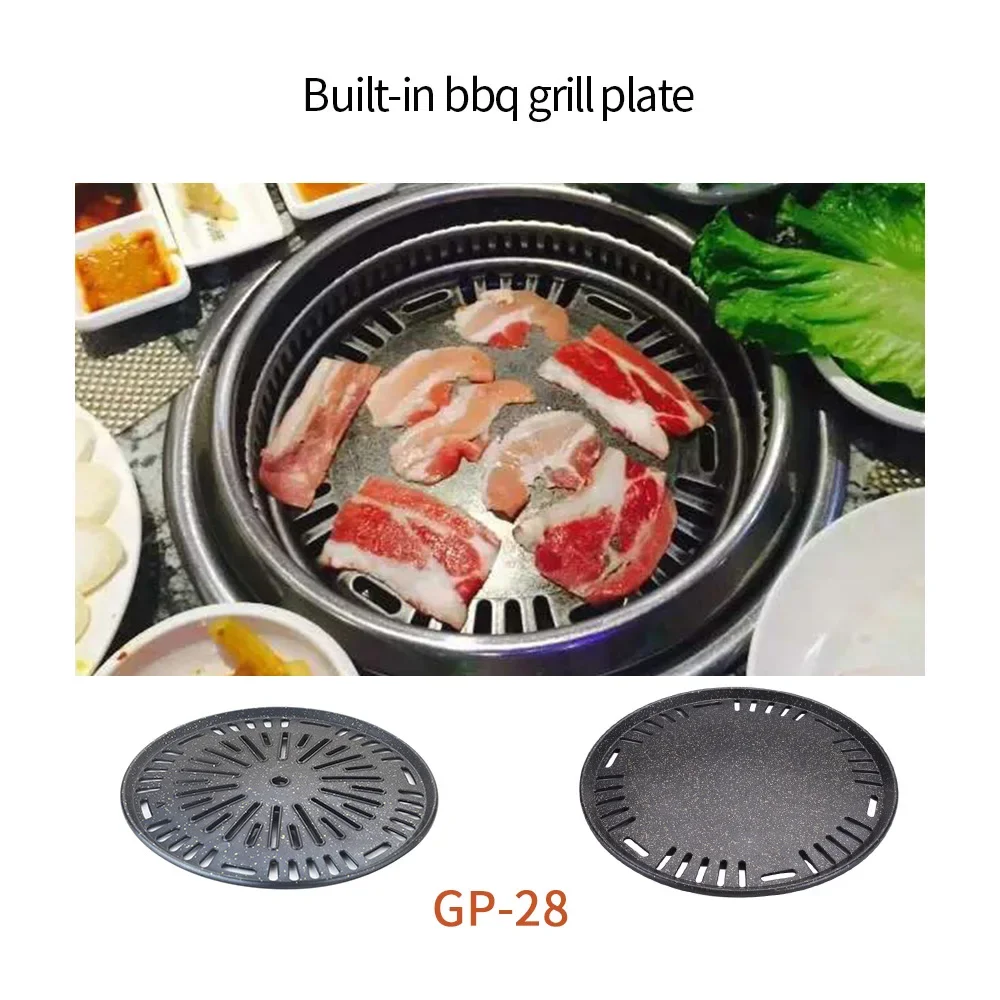 กระทะบาร์บีคิวทรงกลมอะลูมิเนีย - Outdoor Camping Korea บทวิจารณ์และราคา
