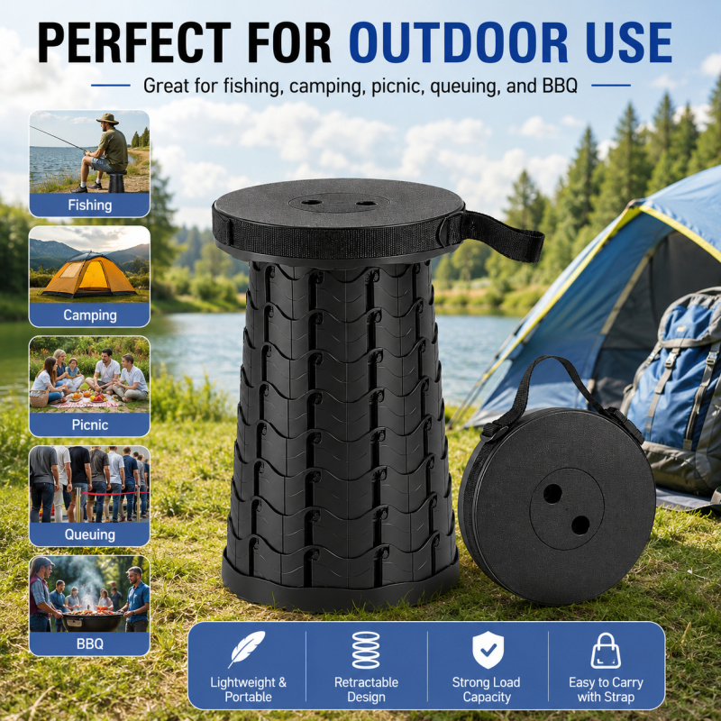 2026 เก้าอี้ตกปลาแบบพับได้แบบพ - Outdoor Camping Events 2026 บทวิจารณ์และราคา