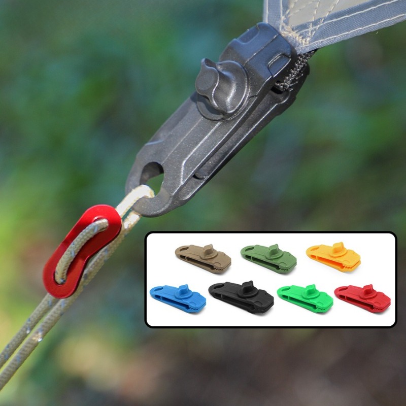 คลิปหนีบผ้าใบกันน้ำสำหรับตั้งแ - Outdoor Camping Extension Cord บทวิจารณ์และราคา