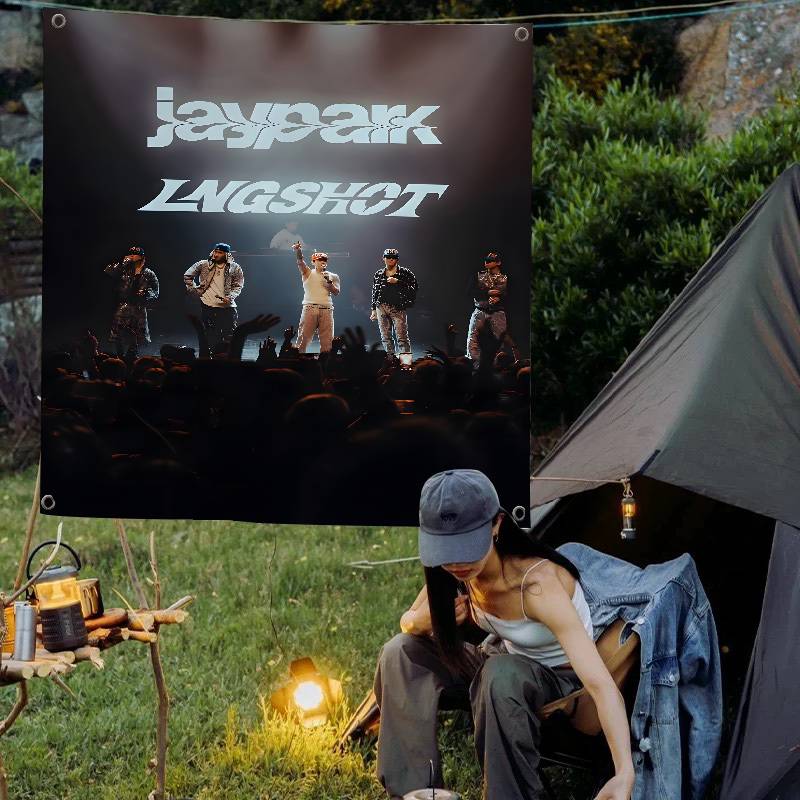 เกาหลี L-l-lNGSHOT ธงตกแต่งบรร - Outdoor Camping Korea บทวิจารณ์และราคา