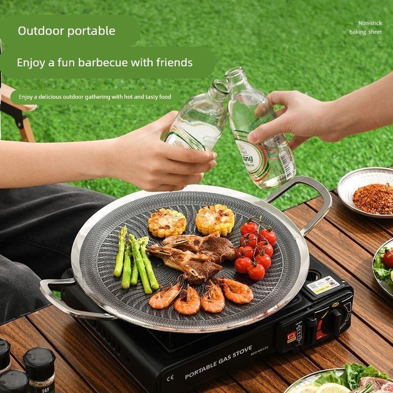 กระทะย่างบาร์บีคิวอเนกประสงค์ส - Outdoor Camping Outlet บทวิจารณ์และราคา