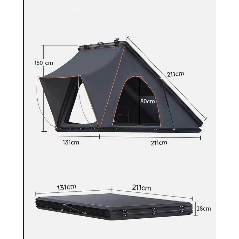 เต็นท์หลังคารถยนต์แบบเปลือกแข็ - Outdoor Camping Australia บทวิจารณ์และราคา