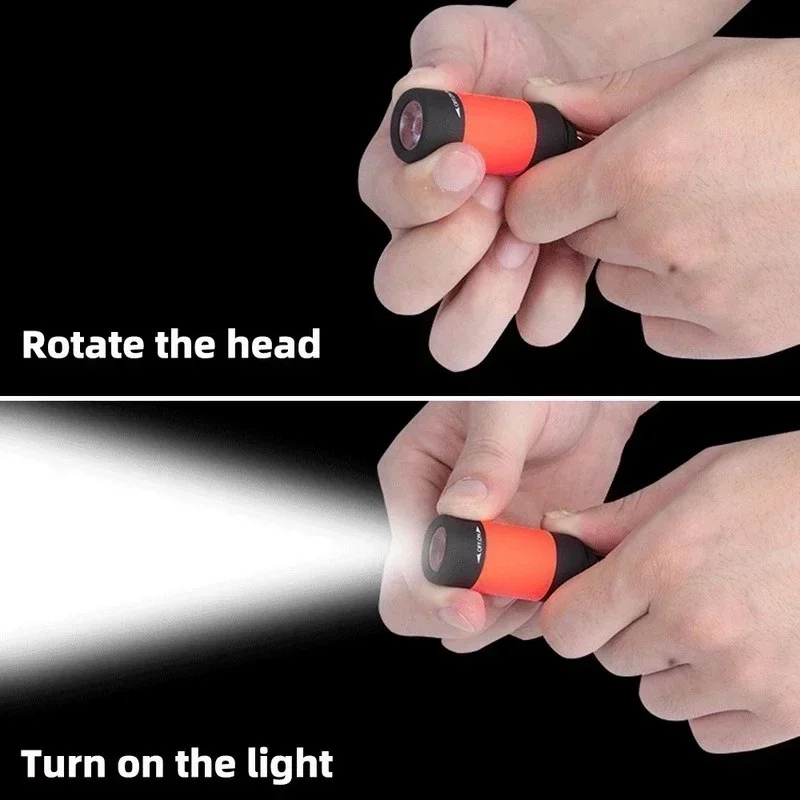 ไฟฉายพวงกุญแจ LED ชาร์จ USB ได - Outdoor Camping Decor บทวิจารณ์และราคา