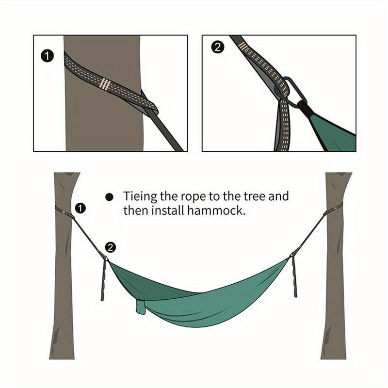 ห่วงคล้องสำหรับปีนเขาแบบหนัก 2 - Camping Hammock บทวิจารณ์และราคา