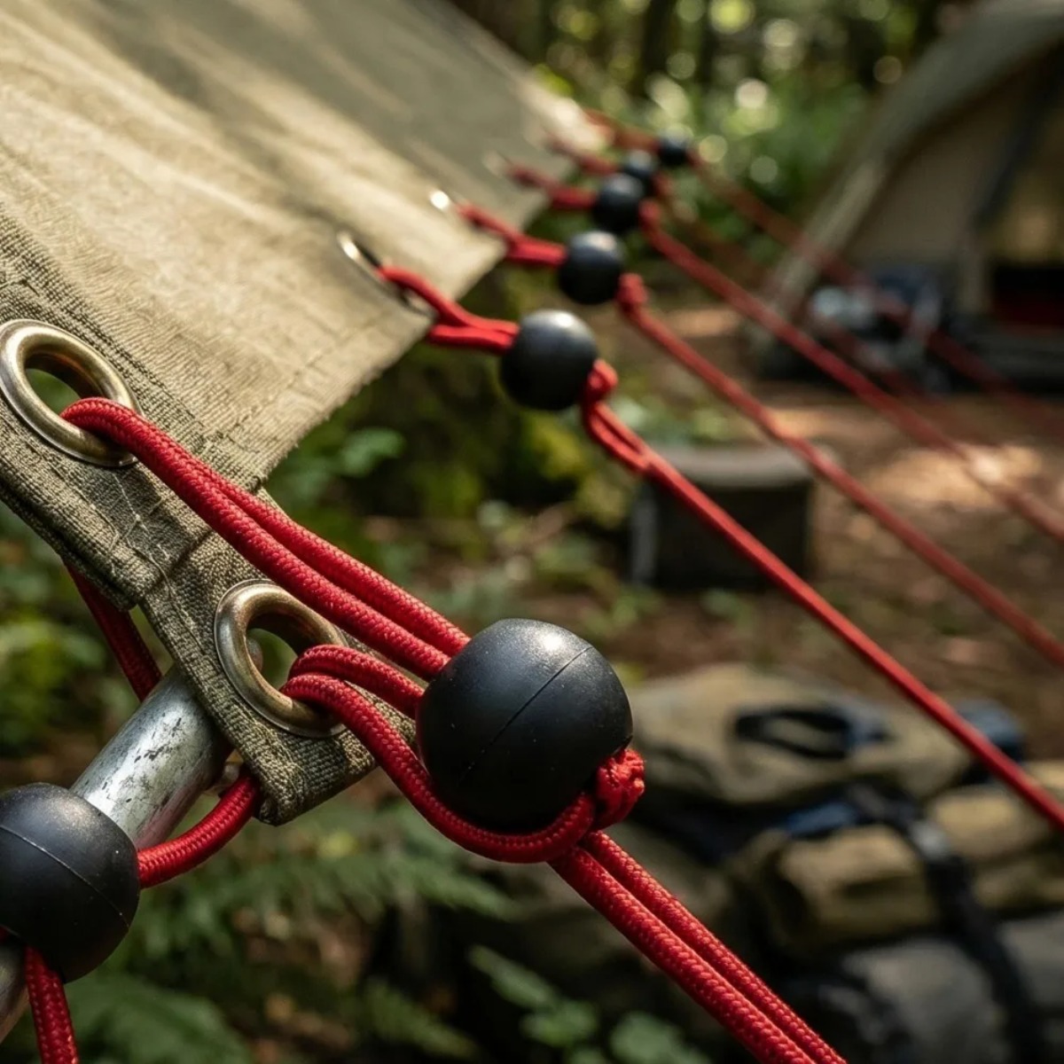 เชือกบันจี้จัมมัลติฟังก์ชั่น ส - Outdoor Camping Extension Cord บทวิจารณ์และราคา