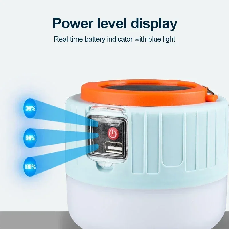 LED Solar Camping Light Power  - Outdoor Camping Gazebo บทวิจารณ์และราคา