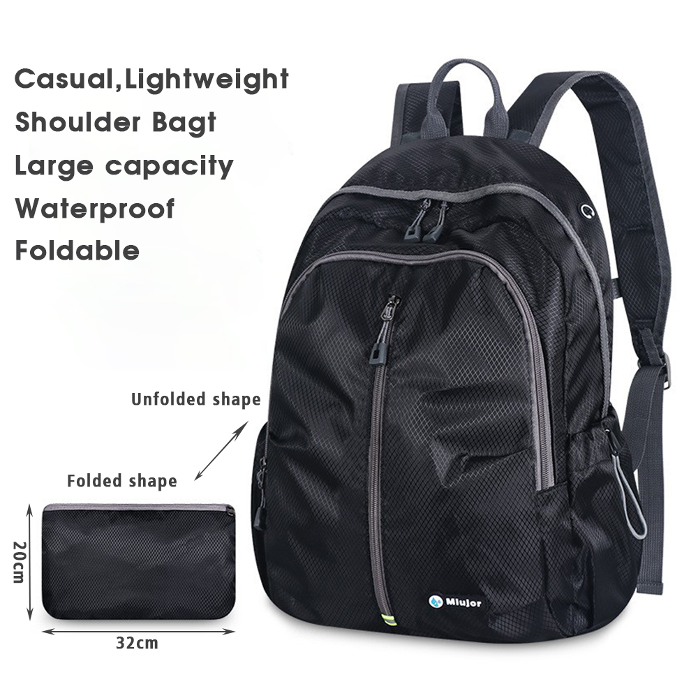 กระเป๋าเป้สะพายหลังแบบพับได้กั - Zd Outdoor Camping บทวิจารณ์และราคา