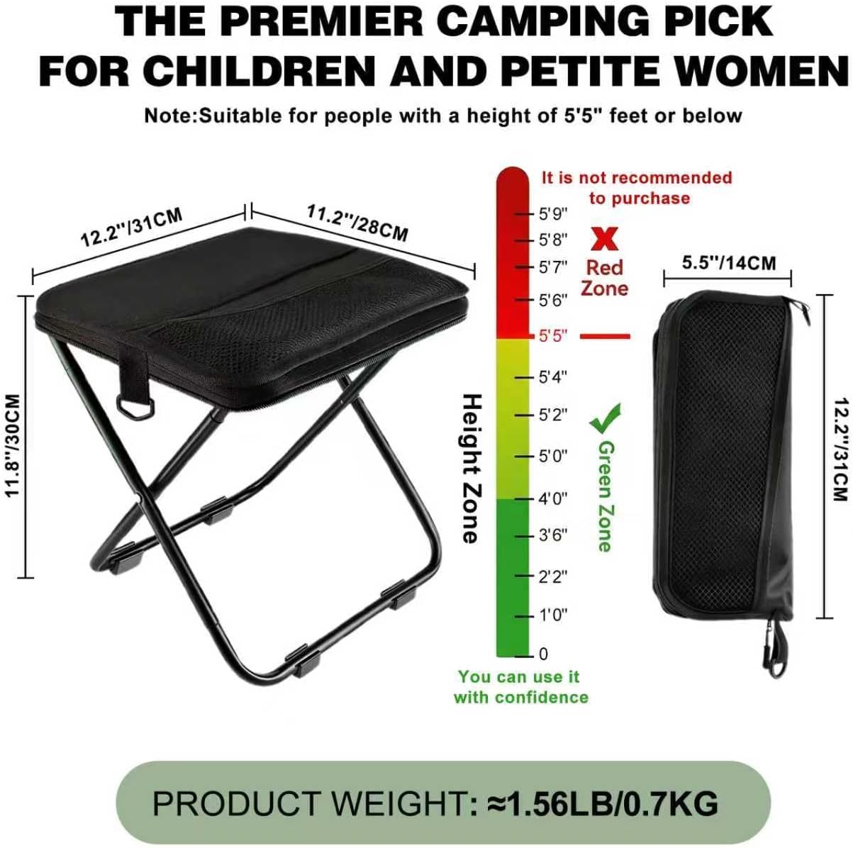 เก้าอี้พับพกพาสำหรับตั้งแคมป์  - Outdoor Camping Outlet บทวิจารณ์และราคา