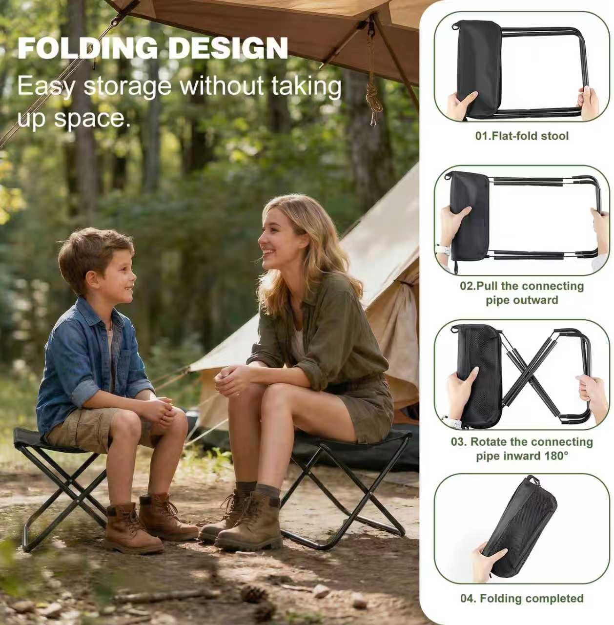 เก้าอี้พับพกพาสำหรับตั้งแคมป์  - Outdoor Camping Outlet บทวิจารณ์และราคา