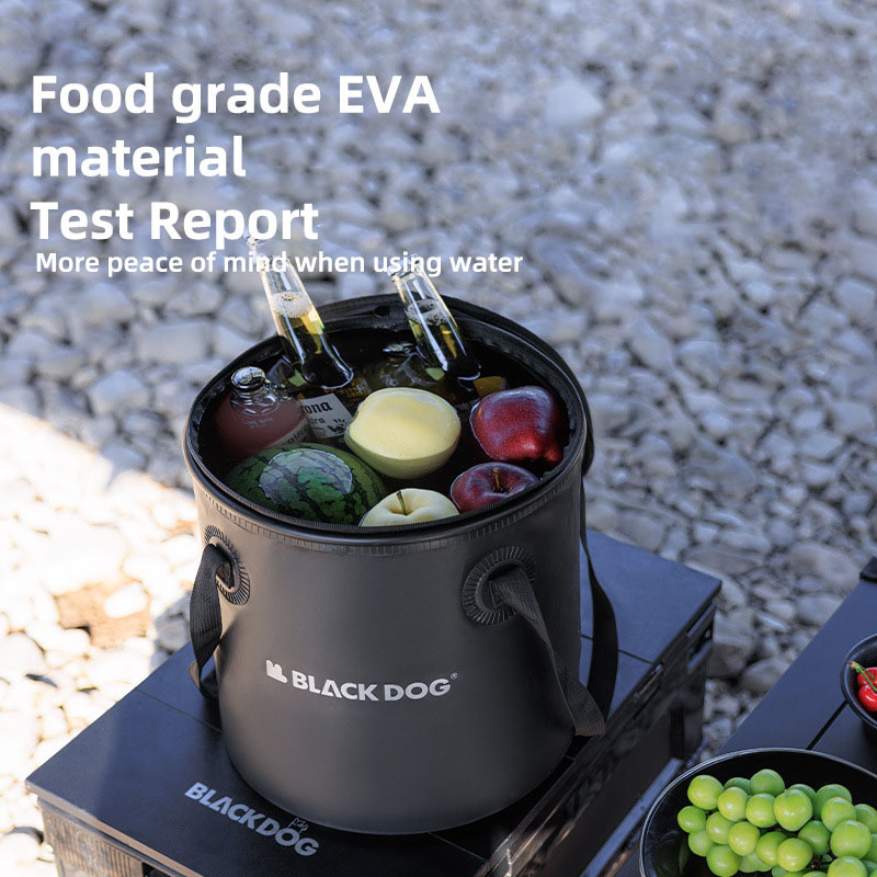 ถังน้ำพับได้ Blackdog พร้อมฝาป - Outdoor Camping Outlet บทวิจารณ์และราคา