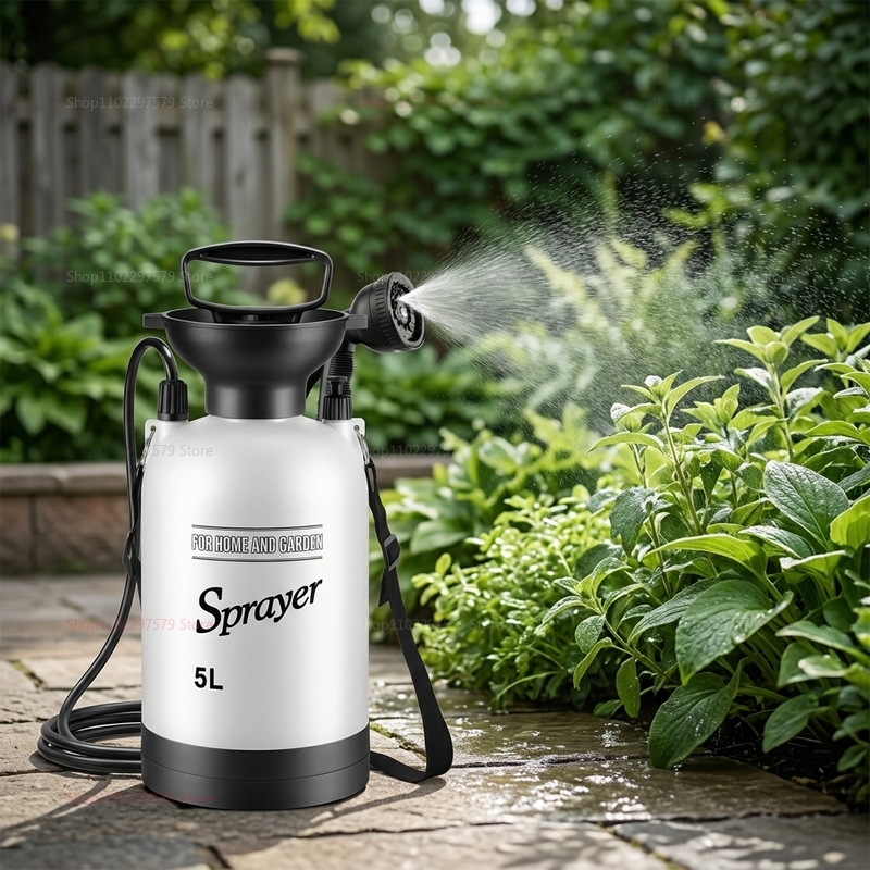 5L ฝักบัวอาบน้ำแบบพกพา ปั๊มมือ - Outdoor Camping Activities บทวิจารณ์และราคา