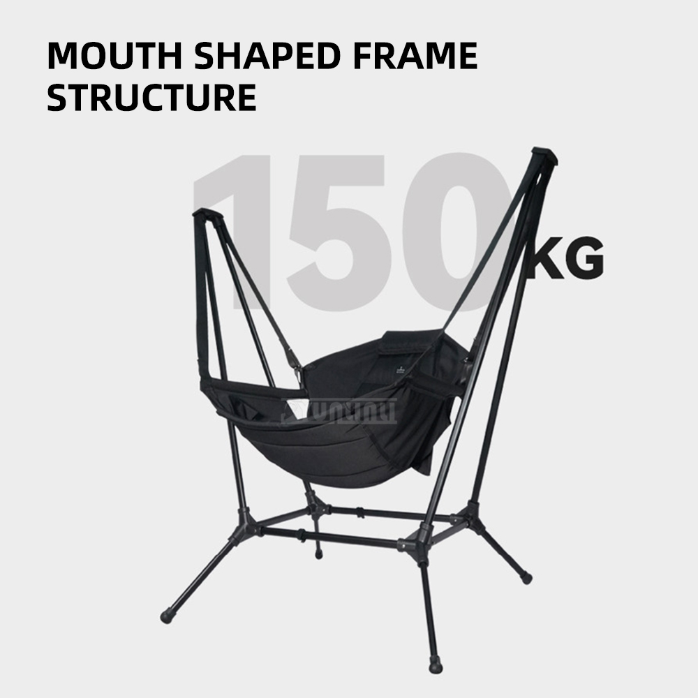 เก้าอี้พักผ่อนสำหรับตั้งแคมป์ก - Outdoor Camping Rocking Chair บทวิจารณ์และราคา