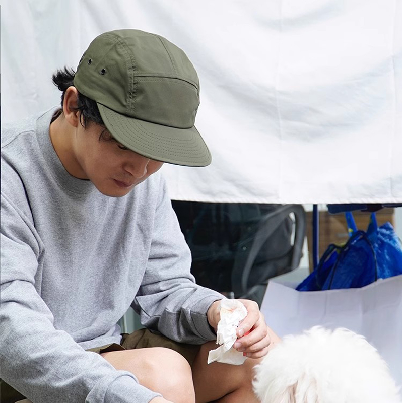 หมวกแก็ปแฟชั่นเกาหลี5แผงแห้งเร - Outdoor Camping Korea บทวิจารณ์และราคา