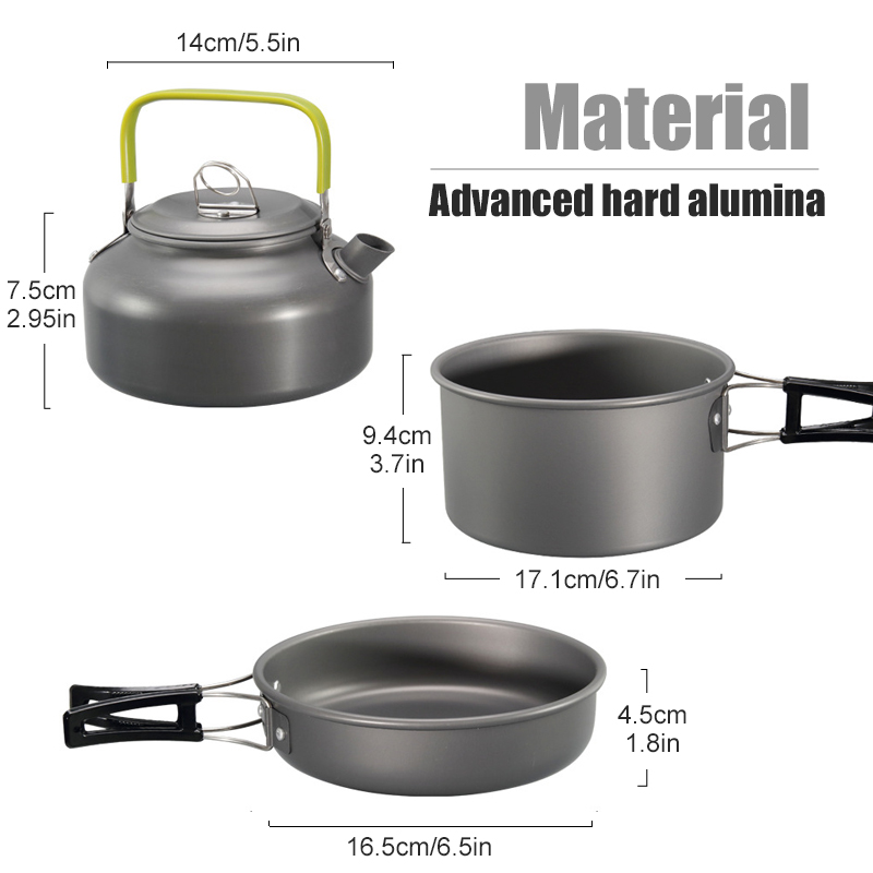 WESTTUNE ชุดเครื่องครัวตั้งแคม - Outdoor Camping Dining Set บทวิจารณ์และราคา