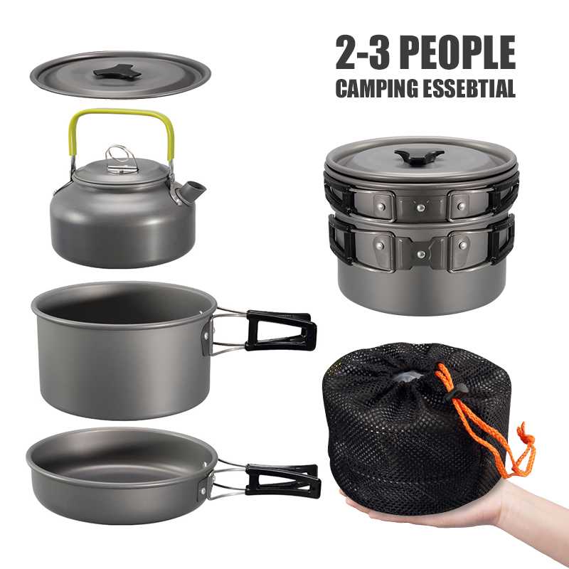 WESTTUNE ชุดเครื่องครัวตั้งแคม - Outdoor Camping Dining Set บทวิจารณ์และราคา