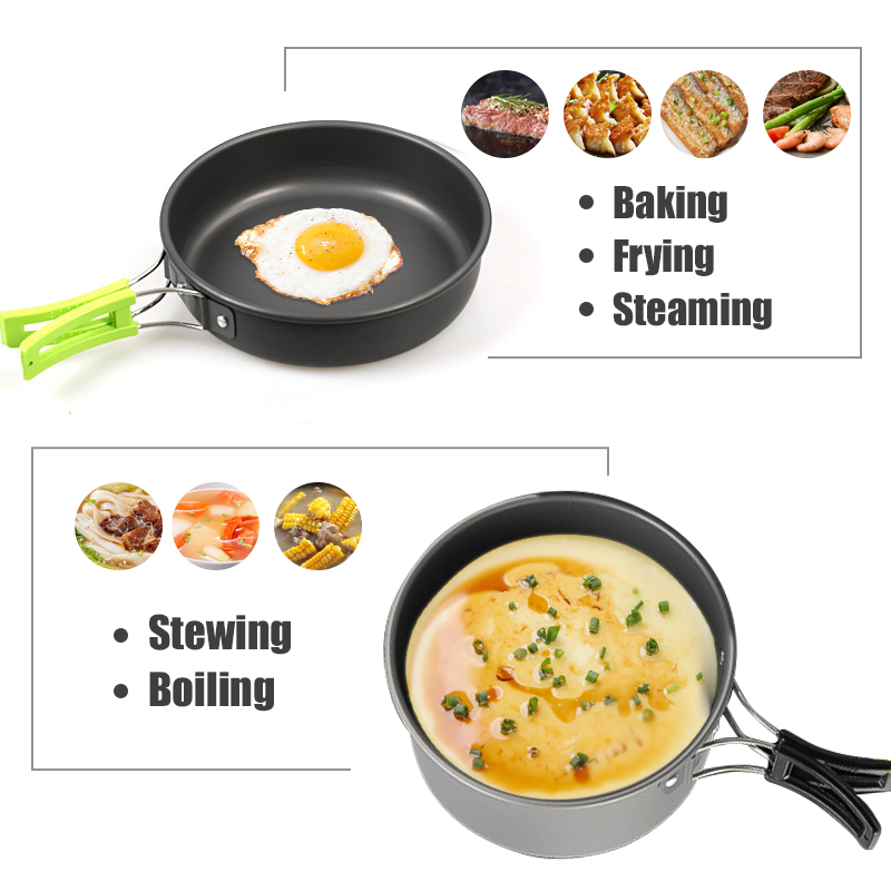 WESTTUNE ชุดเครื่องครัวตั้งแคม - Outdoor Camping Dining Set บทวิจารณ์และราคา