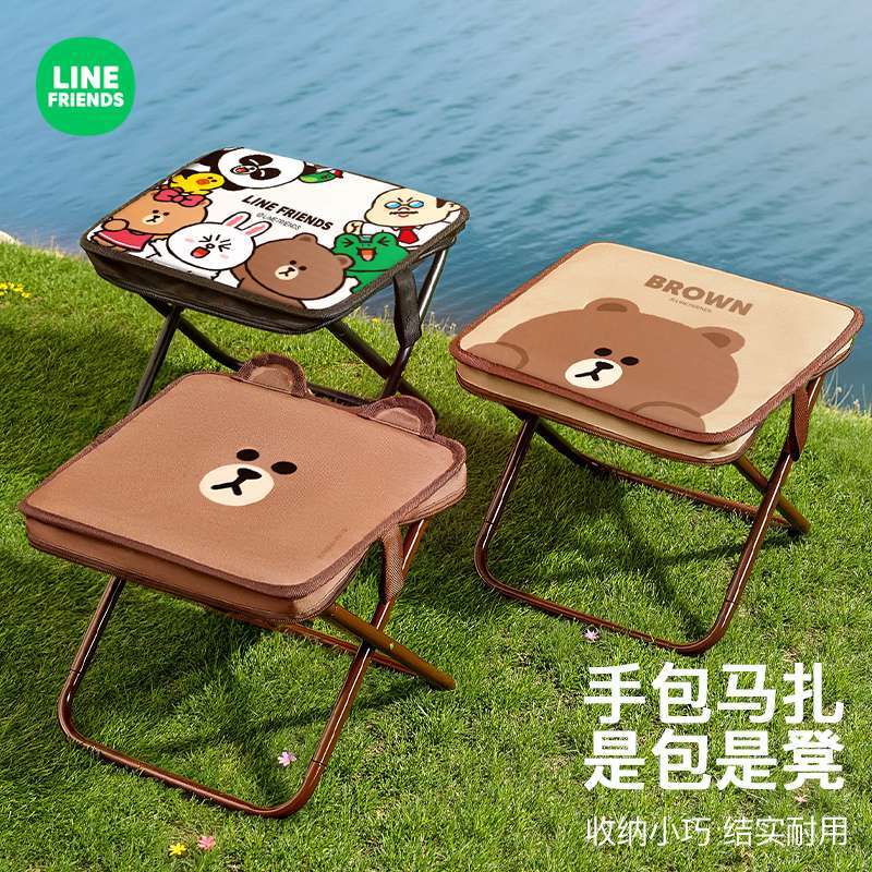 LINE FRIENDS บราวน์ โคนี่ แซลล - Outdoor Camping Korea บทวิจารณ์และราคา