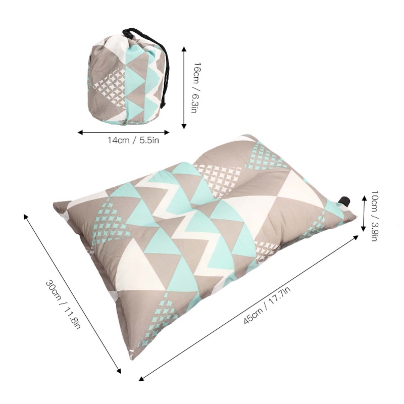 หมอนเป่าลมอัตโนมัติ โฟมบีบอัดค - Camp Pillow Compressible บทวิจารณ์และราคา