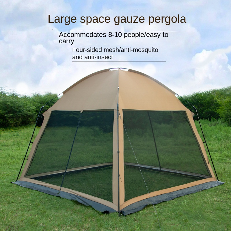 เต็นท์กันแดดพกพาสำหรับกลางแจ้ง - Outdoor Camping Gazebo บทวิจารณ์และราคา