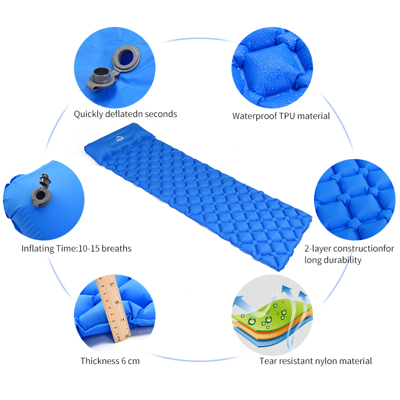 Widesea Sleeping Pad Inflatabl - Camp Pillow Compressible บทวิจารณ์และราคา