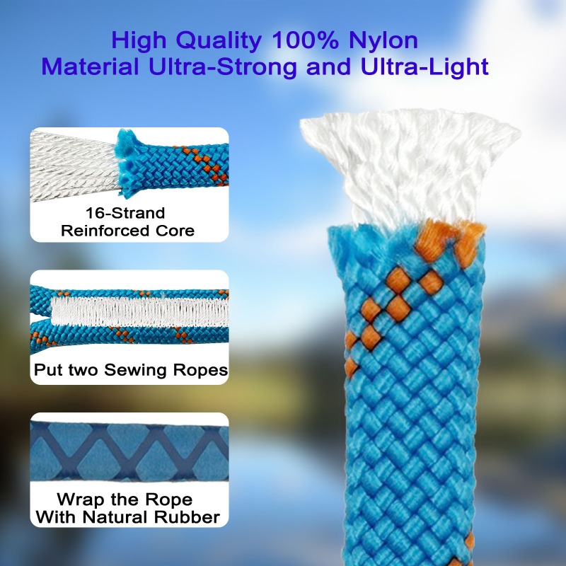 เชือกไนลอนแบบหนา 1 เส้น พร้อมต - Camping Hammock บทวิจารณ์และราคา