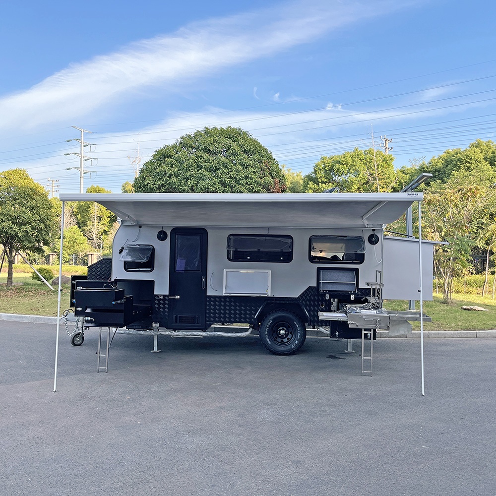 รถพ่วงคาราวานมาตรฐานออสเตรเลีย - Outdoor Camping Australia บทวิจารณ์และราคา