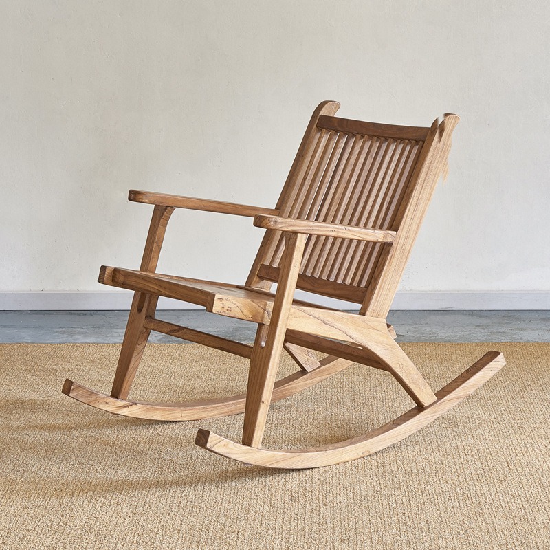 เก้าอี้พักผ่อนทรงโบราณ รุ่นซูพ - Outdoor Camping Rocking Chair บทวิจารณ์และราคา