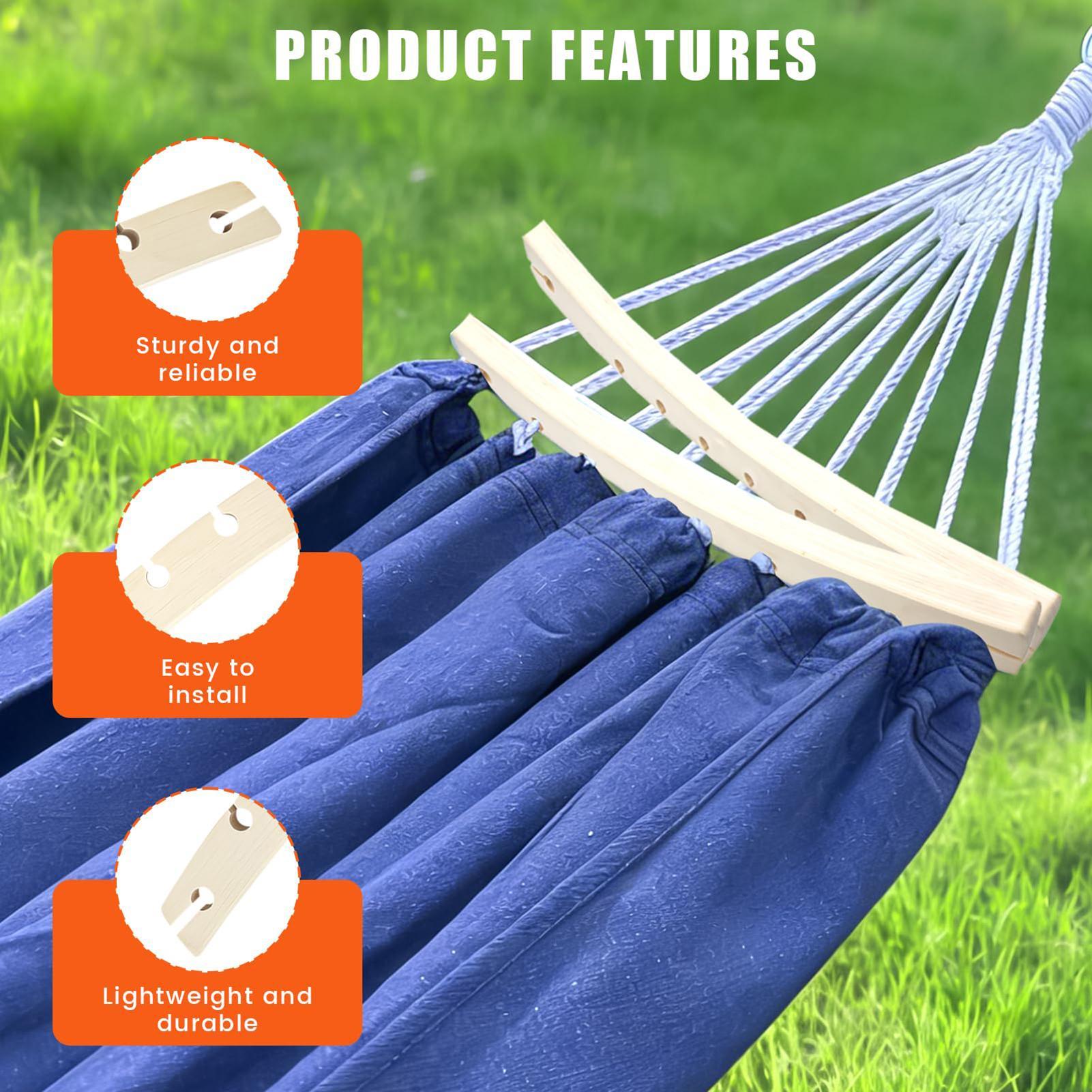 ไม้ค้ำเปลญวน 10 รู จำนวน 2 ชิ้ - Camping Hammock บทวิจารณ์และราคา