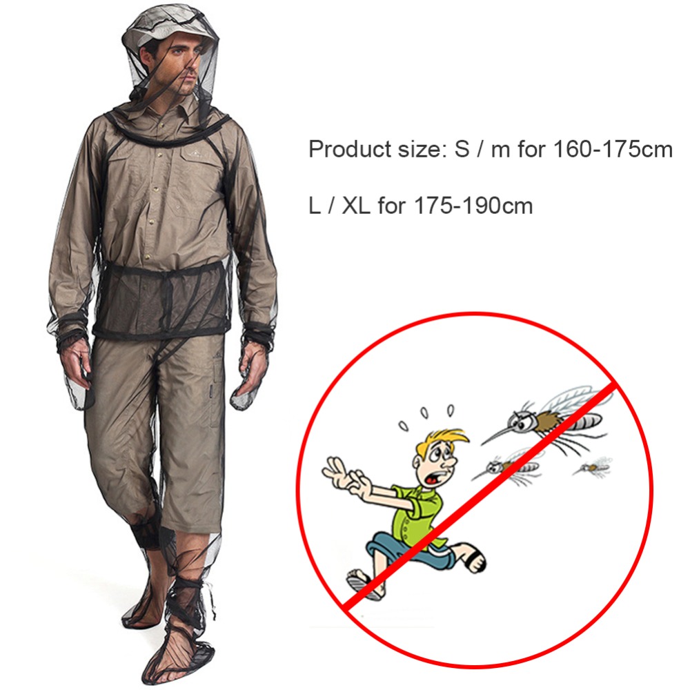 ชุดป้องกันยุงกลางแจ้ง เสื้อแจ็ - Camping Outdoor Clothing บทวิจารณ์และราคา