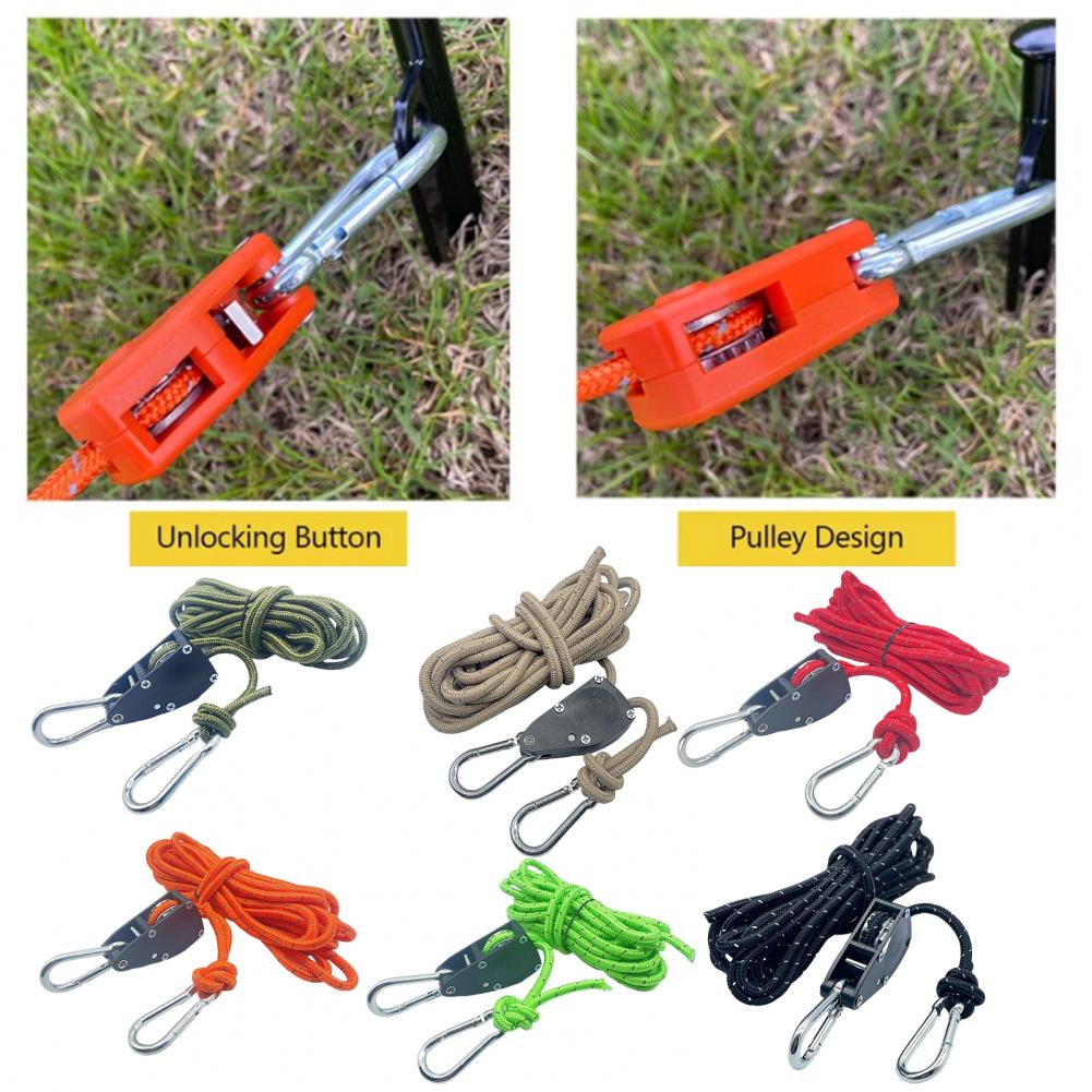 ตัวปรับความตึงเชือกแบบม้วนสำหร - Outdoor Camping Extension Cord บทวิจารณ์และราคา