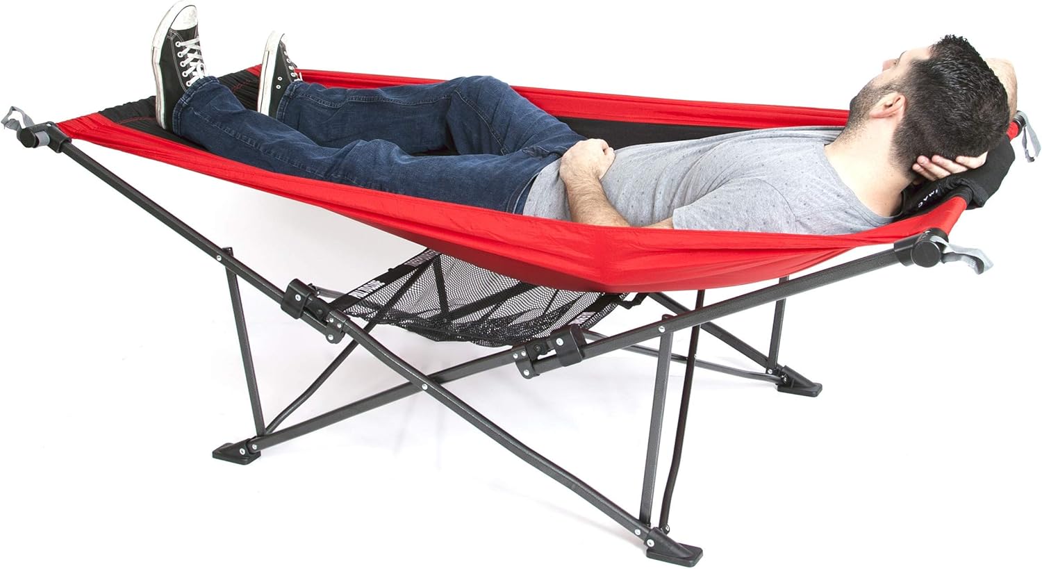 เปลญวนพับได้แบบพกพาสำหรับการตั - Camping Hammock บทวิจารณ์และราคา
