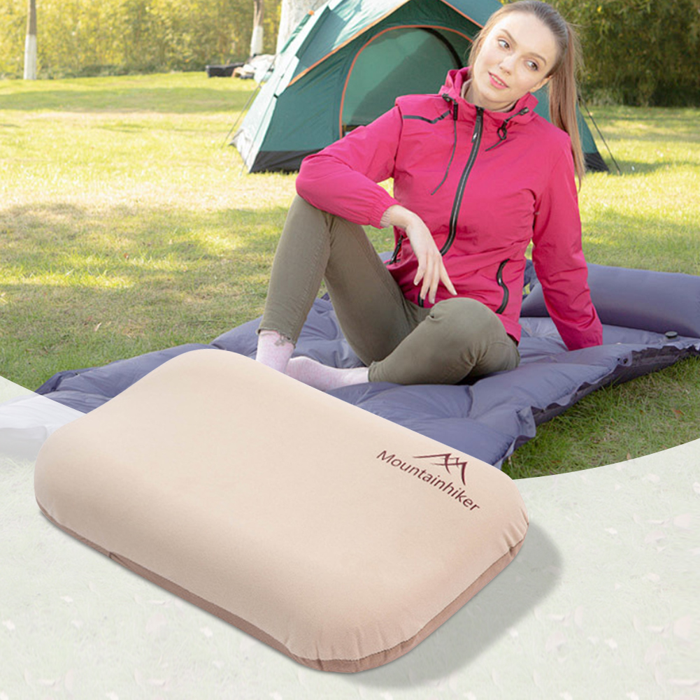 หมอนเป่าลมน้ำหนักเบาพิเศษ ป้อง - Camp Pillow Compressible บทวิจารณ์และราคา