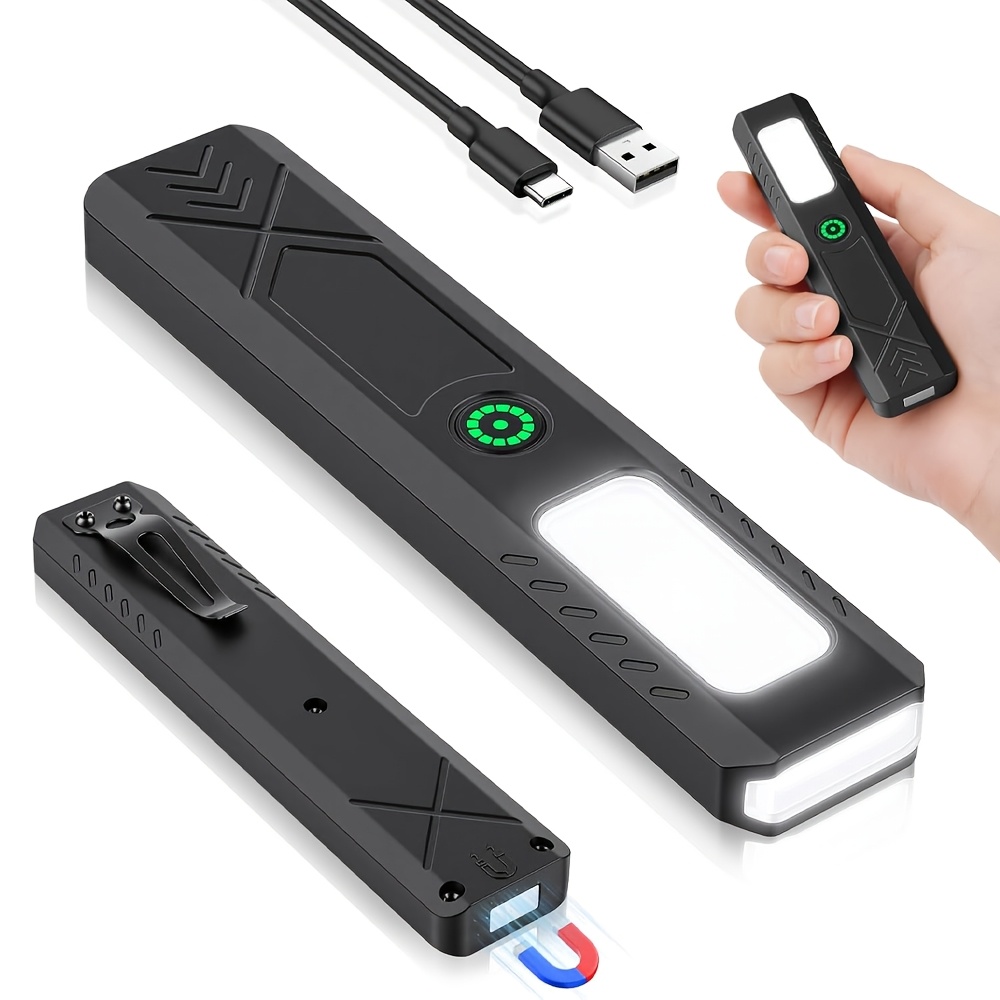 ไฟฉาย LED แบบชาร์จไฟได้ 600LM  - Outdoor Camping Decor บทวิจารณ์และราคา
