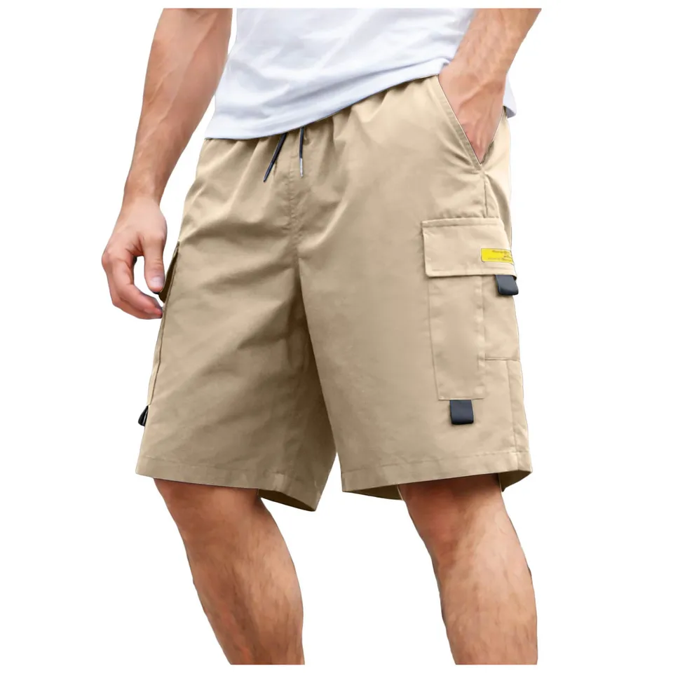 กางเกงขาสั้นคาร์โก้ฤดูร้อนสำหร - Camping Outdoor Clothing บทวิจารณ์และราคา