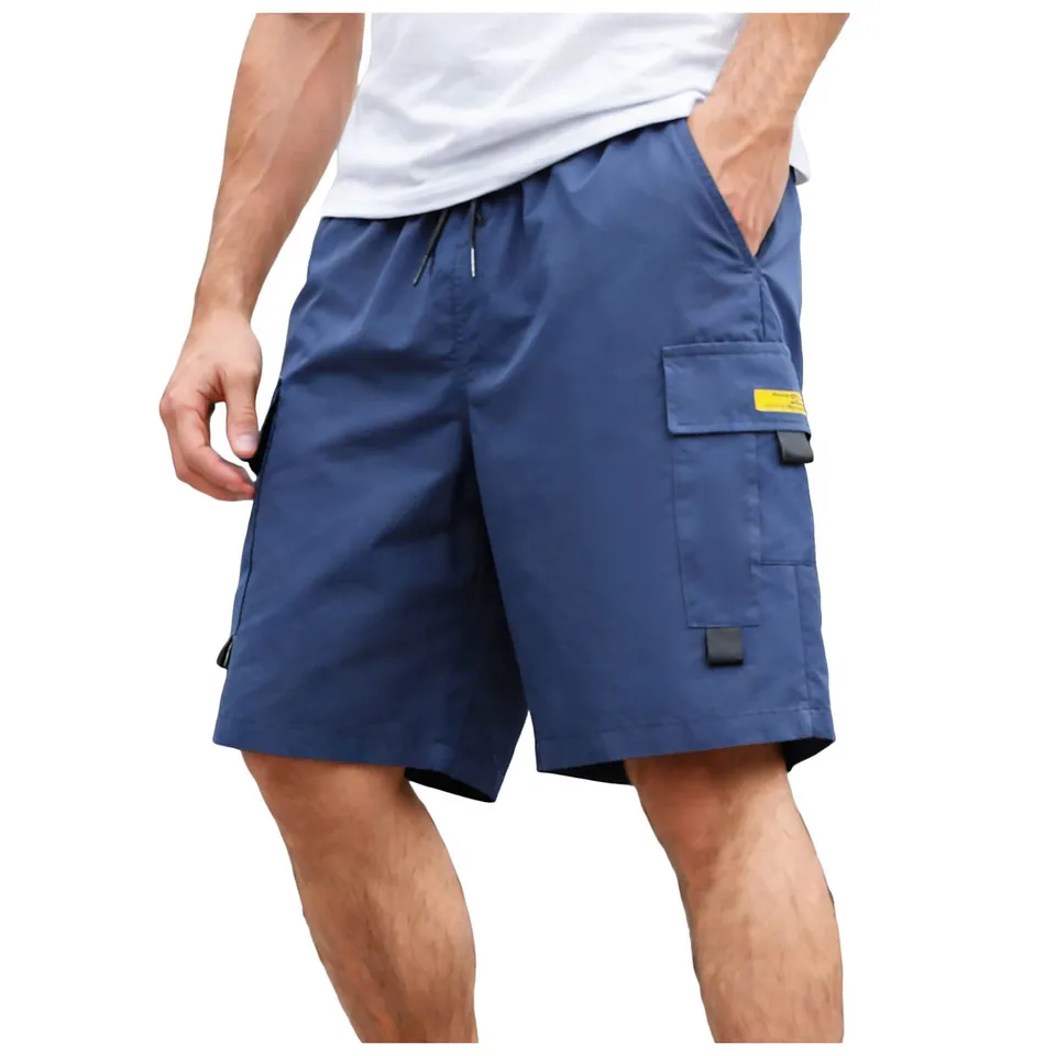 กางเกงขาสั้นคาร์โก้ฤดูร้อนสำหร - Camping Outdoor Clothing บทวิจารณ์และราคา