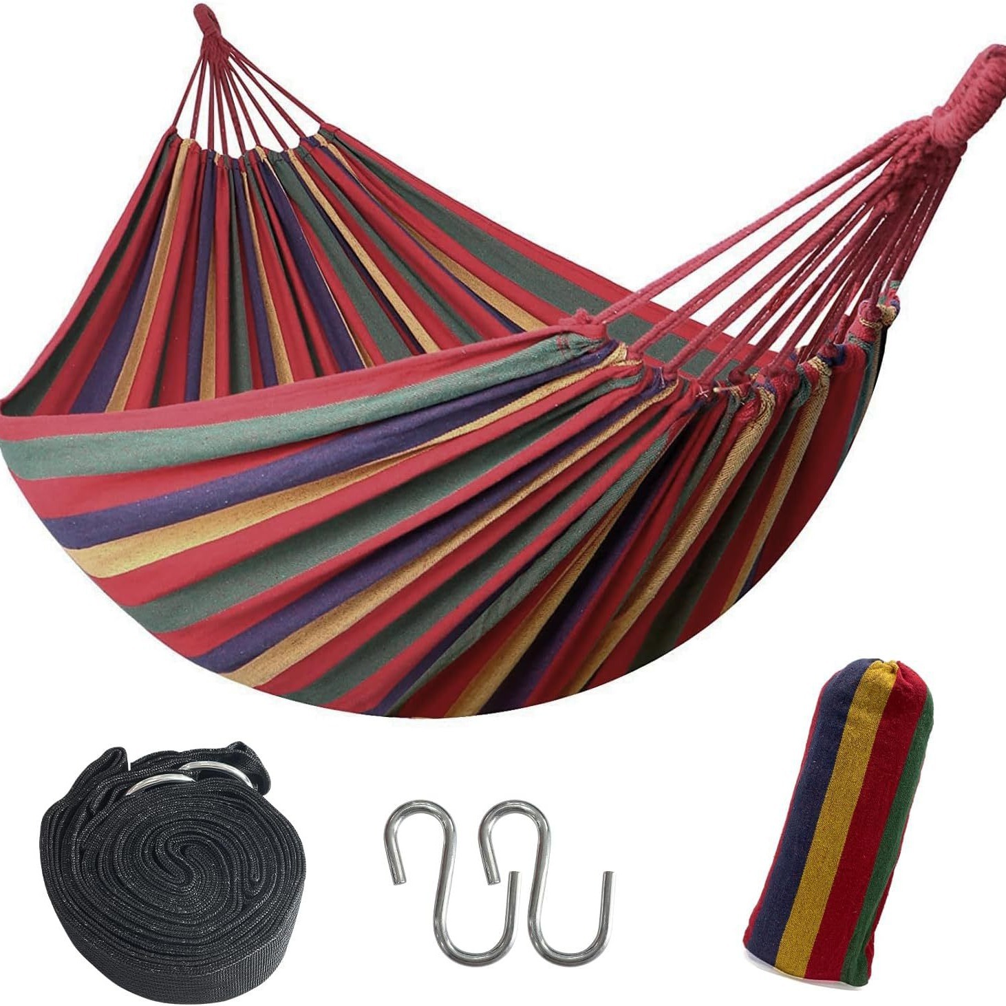 เปลญวนกลางแจ้ง อุปกรณ์ตั้งแคมป - Camping Hammock บทวิจารณ์และราคา