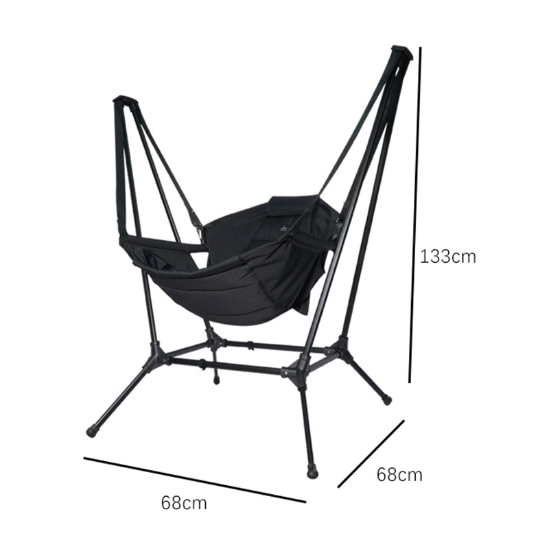 เก้าอี้โยกพับได้แบบพกพาสำหรับต - Outdoor Camping Rocking Chair บทวิจารณ์และราคา