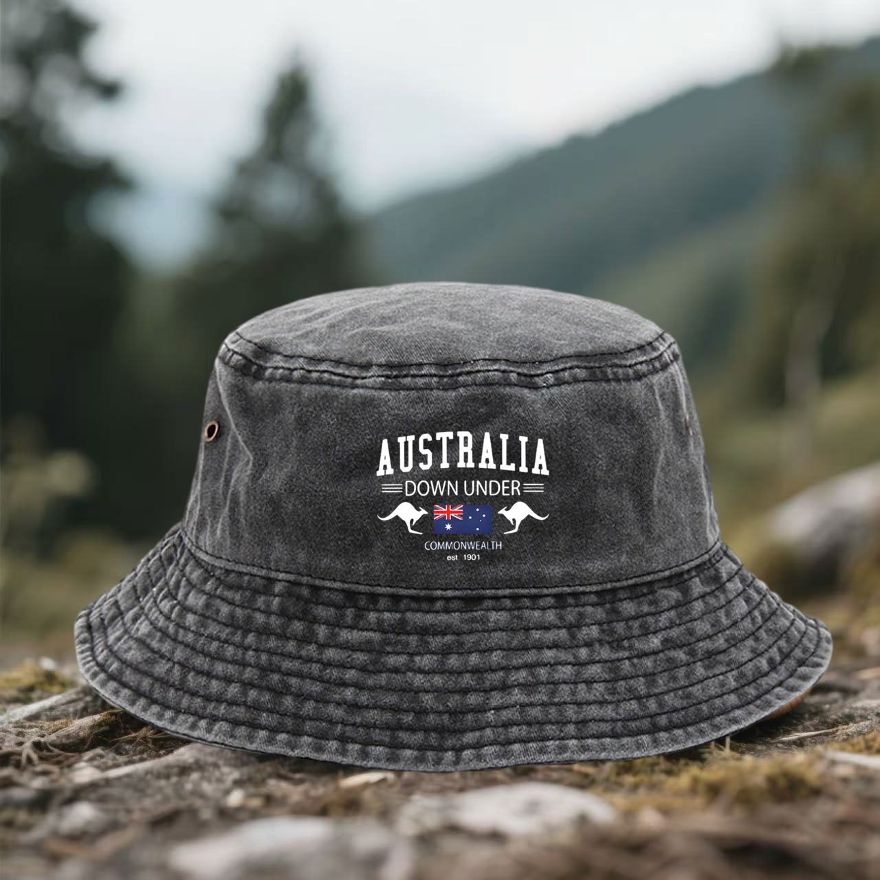หมวกบักเก็ตแบบยูนิเซ็กซ์พิมพ์ล - Outdoor Camping Australia บทวิจารณ์และราคา