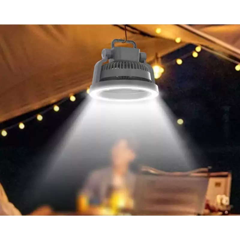 พัดลมตั้งแคมป์อเนกประสงค์แบบพก - Outdoor Camping Activities บทวิจารณ์และราคา