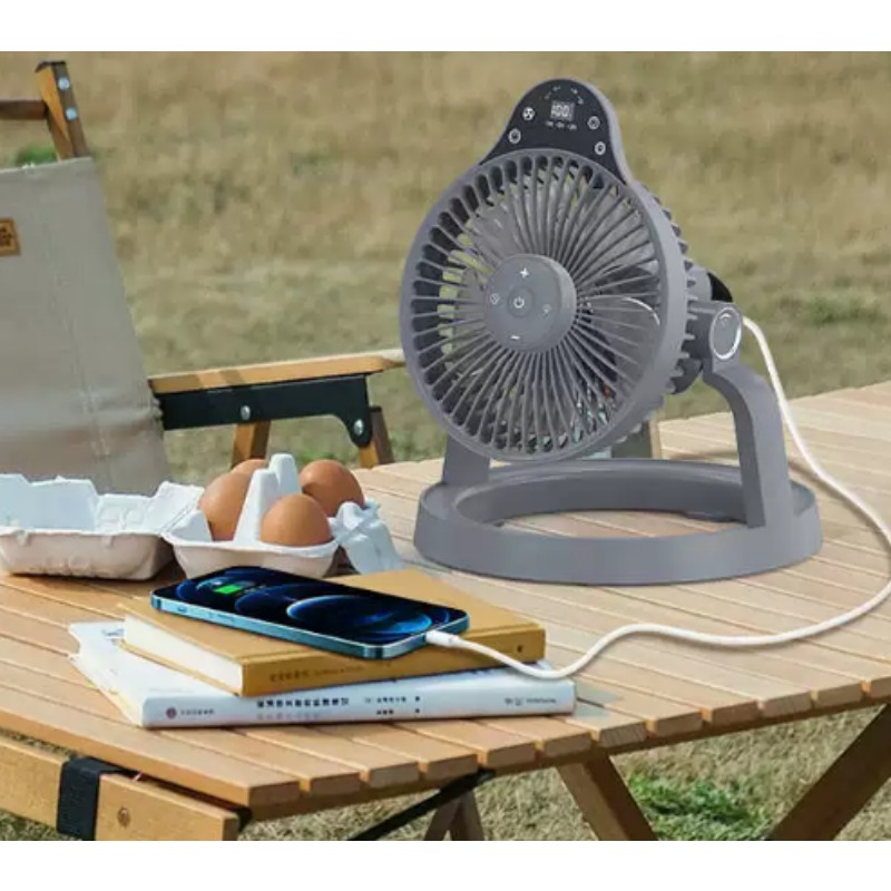 พัดลมตั้งแคมป์อเนกประสงค์แบบพก - Outdoor Camping Activities บทวิจารณ์และราคา