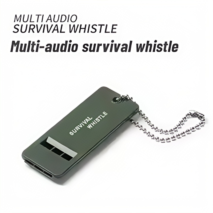 นกหวีดฉุกเฉินสำหรับเอาตัวรอดกล - Outdoor Camping Essential Gear บทวิจารณ์และราคา