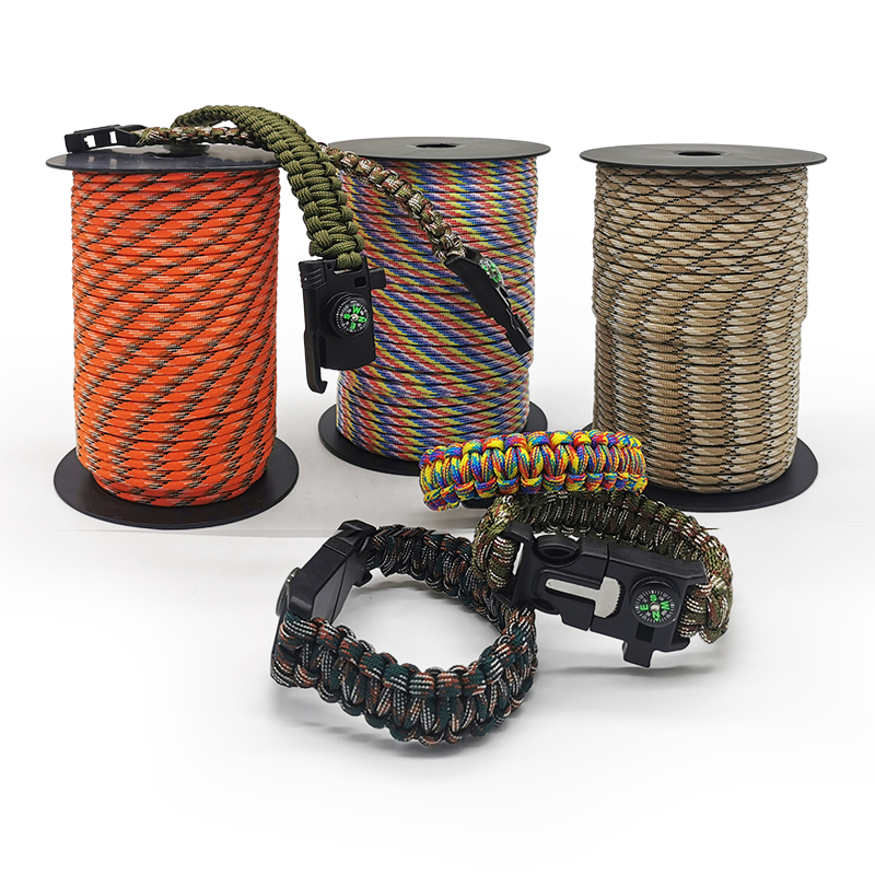 100M 550ทหารมาตรฐาน7-Core Para - Outdoor Camping Extension Cord บทวิจารณ์และราคา