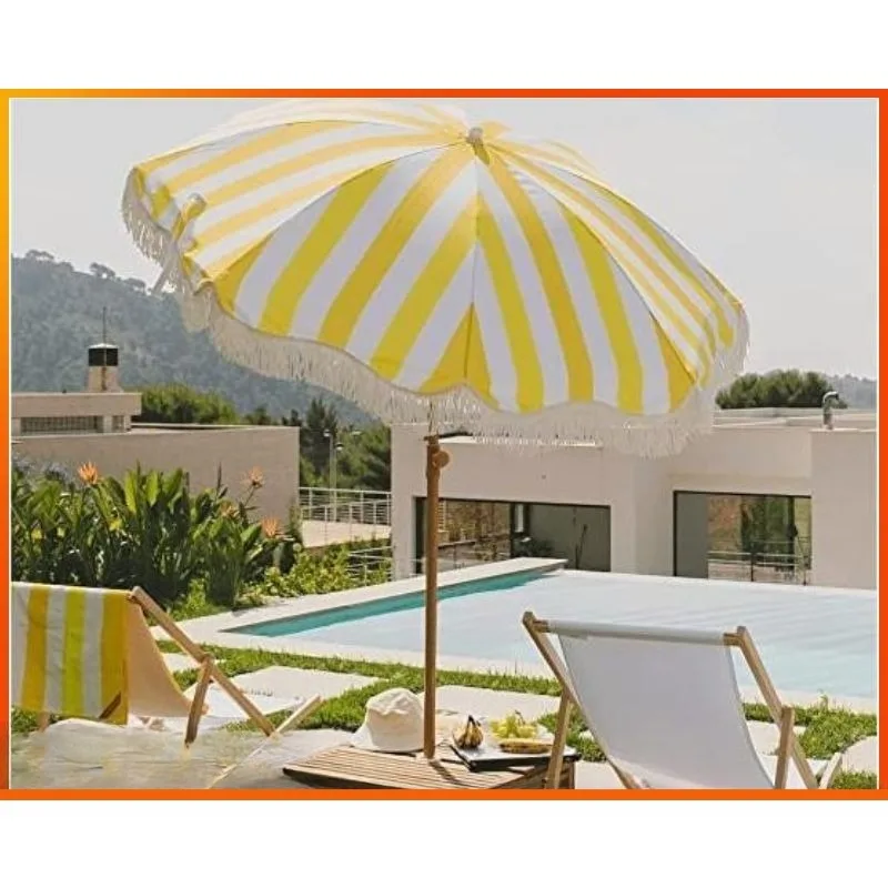 2026 ร่มลายทางสีเหลืองขนาด 2 เ - Outdoor Camping Events 2026 บทวิจารณ์และราคา
