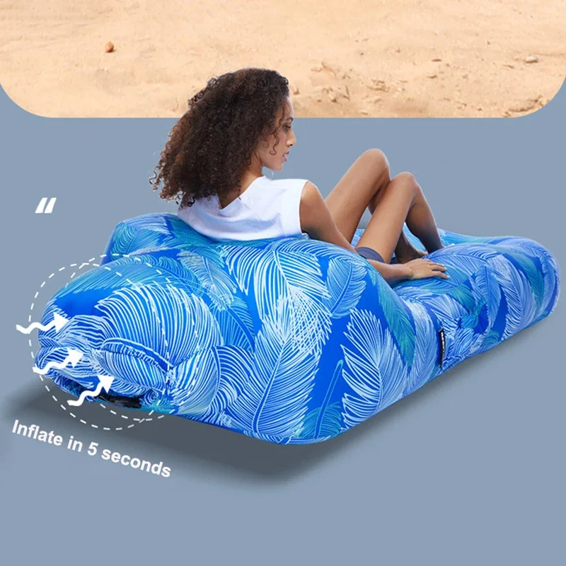โซฟาเป่าลมเตียง Sleep ที่นอนคู - Camp Pillow Compressible บทวิจารณ์และราคา